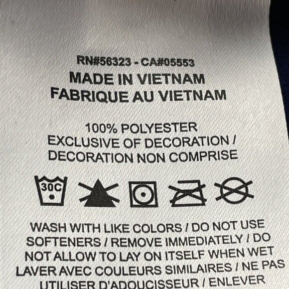 Nike Hoodie Sweatshirt Men’s M Dri Fit Navy Blue High Scuba Neck Zip Pocket - Picture 7 of 10